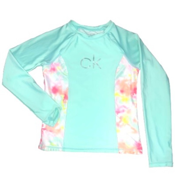 Calvin Klein Other - Calvin Klein rash guard(top only), girls sz Lg( 12-14)